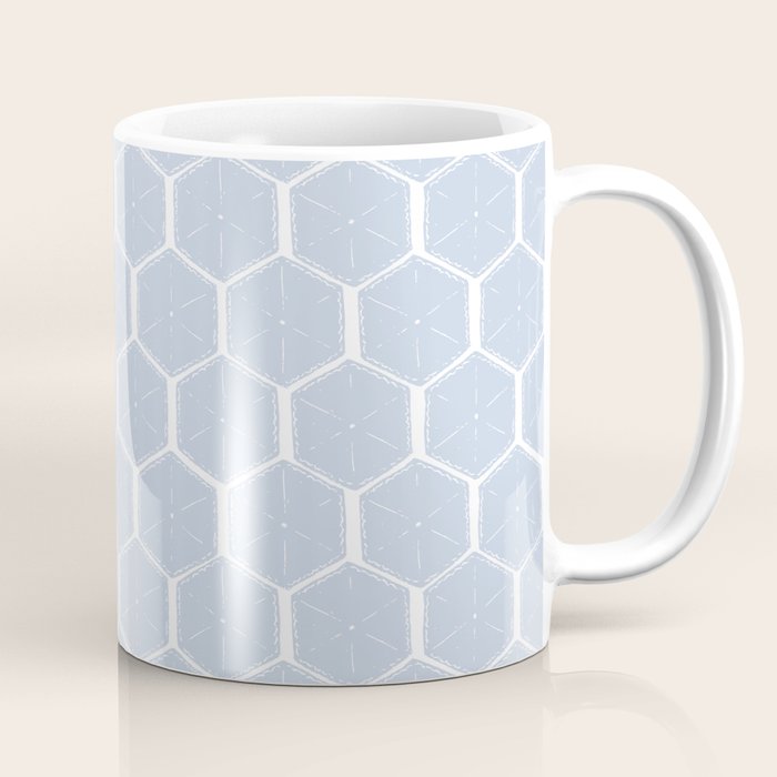 Beach Umbrellas . Seashore Blue Coffee Mug Gallery Image 1