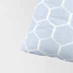 Beach Umbrellas . Seashore Blue Pillow Sham Gallery Image 4