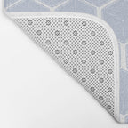 Beach Umbrellas . Seashore Blue Bath Mat Gallery Image 2