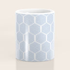 Beach Umbrellas . Seashore Blue Coffee Mug Gallery Image 4