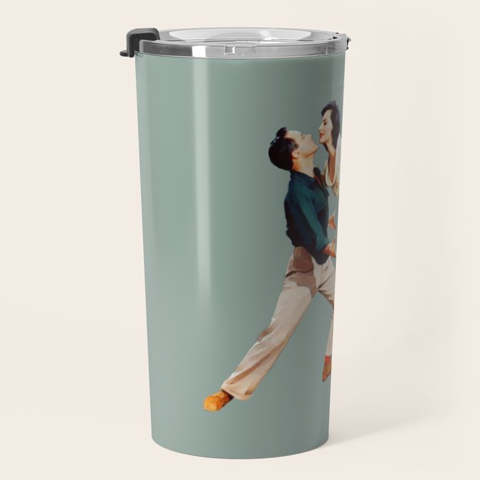 Gene Kelly and Cyd Charisse - Brigadoon Travel Mug Gallery Image 3