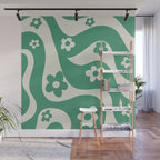 Wavy Wall Mural Gallery Image 1