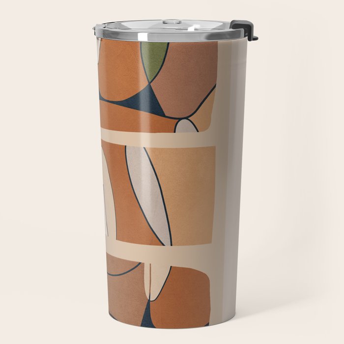 Abstract Line 25 Travel Mug Gallery Image 2