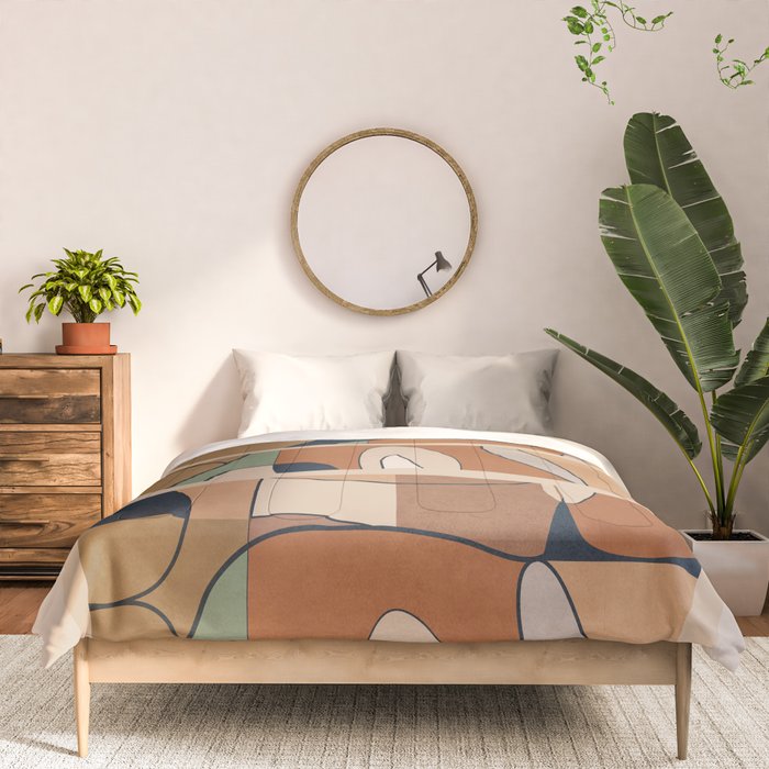Abstract Line 25 Comforter Gallery Image 3