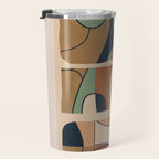 Abstract Line 25 Travel Mug Gallery Image 3
