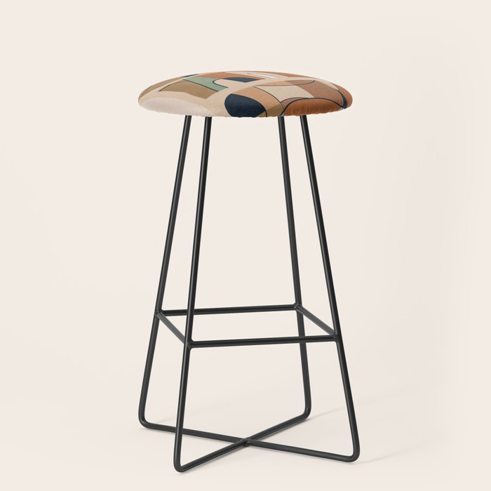 Abstract Line 25 Stool Gallery Image 1
