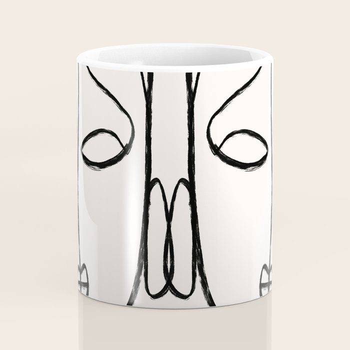Two Faces 2 Coffee Mug Gallery Image 4