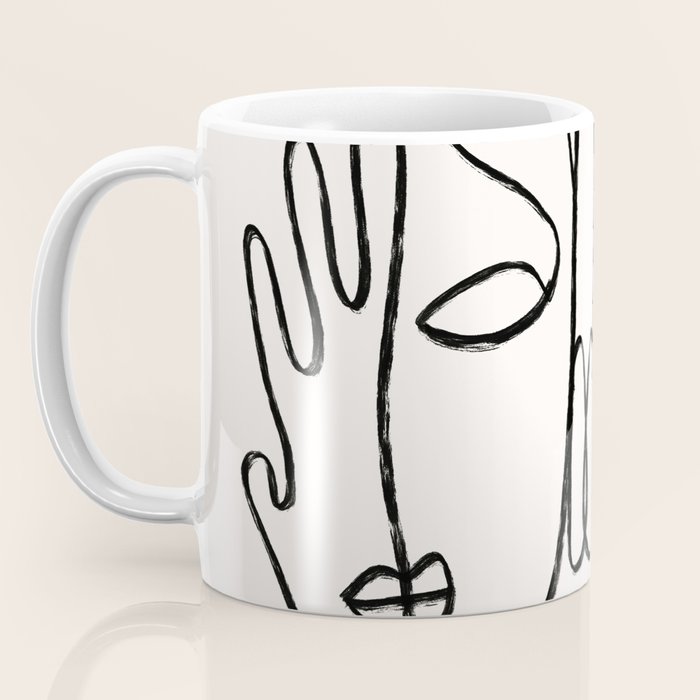 Two Faces 2 Coffee Mug Gallery Image 3