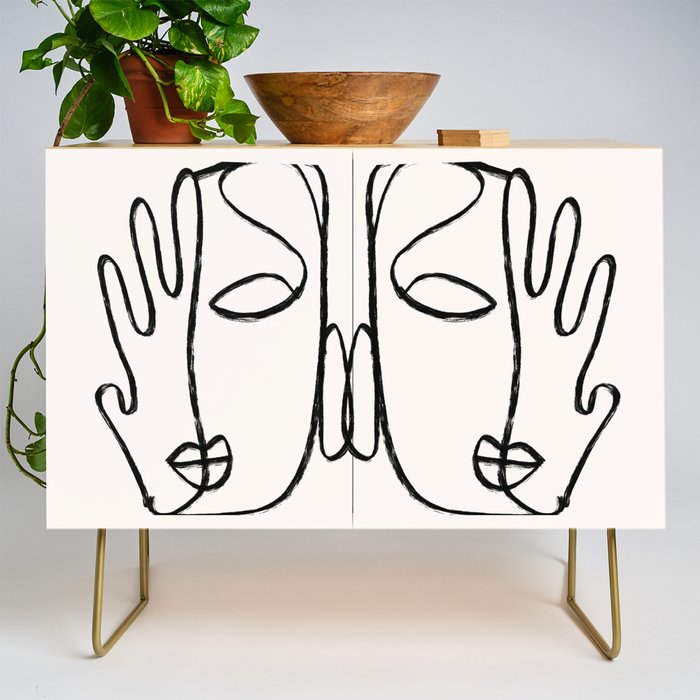 Two Faces 2 Credenza Gallery Image 1