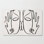 Two Faces 2 Cutting Board Gallery Image 1