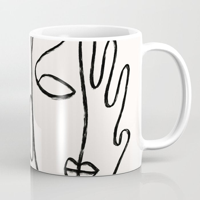 Two Faces 2 Coffee Mug Gallery Image 1