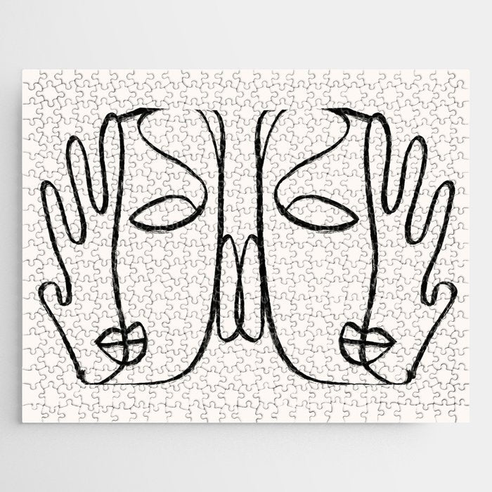 Two Faces 2 Jigsaw Puzzle Gallery Image 1