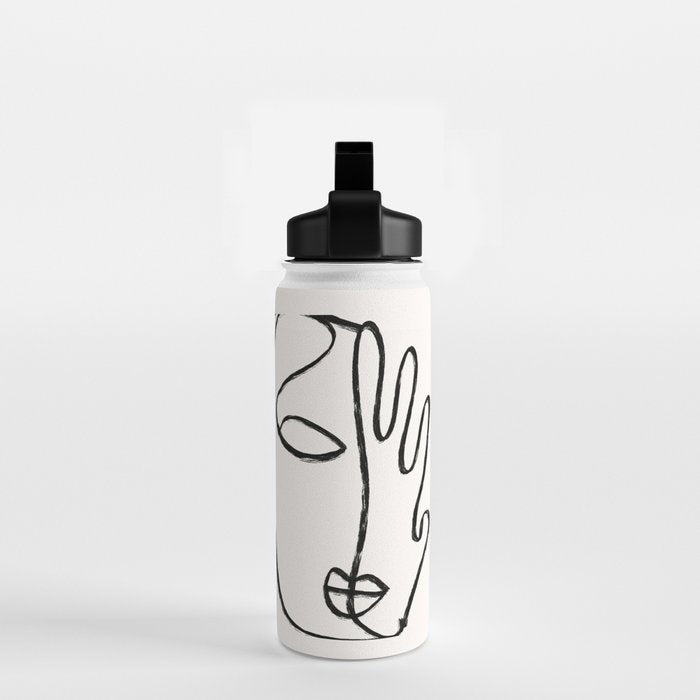 Two Faces 2 Water Bottle Gallery Image 2