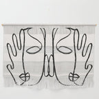 Two Faces 2 Wall Hanging Gallery Image 1