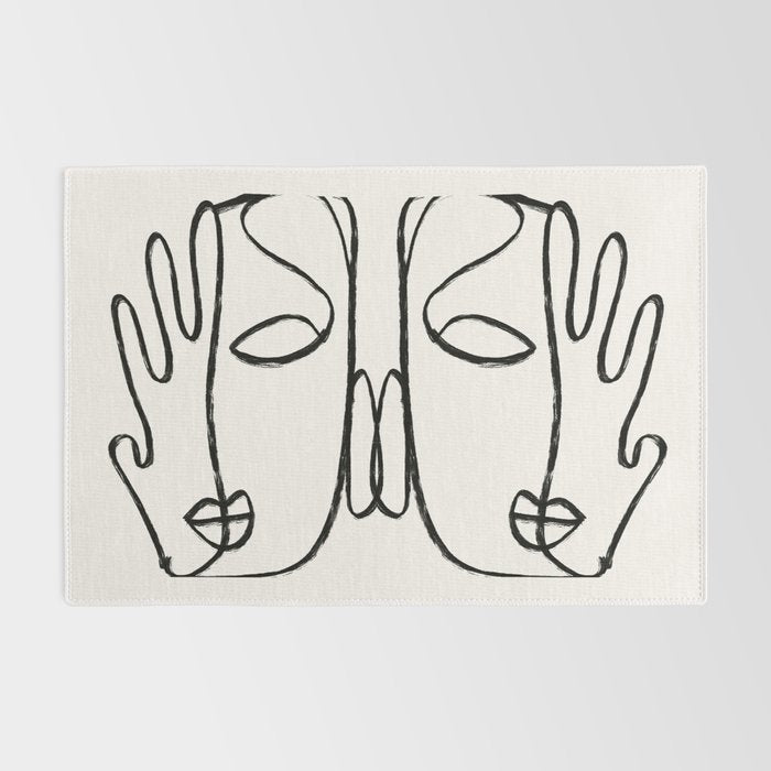 Two Faces 2 Rug Gallery Image 2