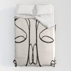 Two Faces 2 Duvet Cover Gallery Image 6
