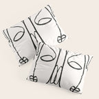 Two Faces 2 Pillow Sham Gallery Image 3