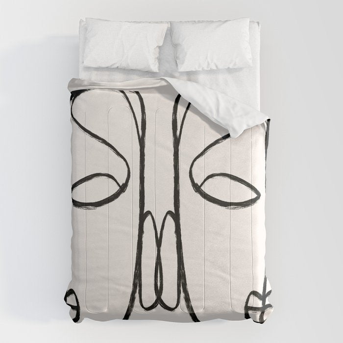 Two Faces 2 Comforter Gallery Image 1