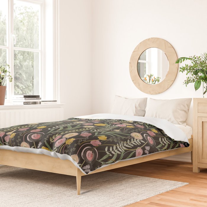 Meadow Noir Duvet Cover Gallery Image 2
