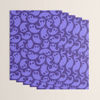 Halloween ghost cartoon pattern art Wrapping Paper Gallery Image 3