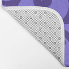 Halloween ghost cartoon pattern art Bath Mat Gallery Image 2