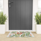 Happy Sloth - Tropical Green Rainforest Welcome Mat Gallery Image 3