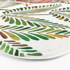 Happy Sloth - Tropical Green Rainforest Bath Mat Gallery Image 3