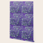 Vincent van Gogh "Almond Blossoms" (edited purple) Wallpaper Gallery Image 2