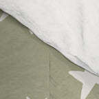 Stars Sage Green Comforter Gallery Image 4