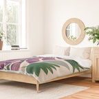 Contemporary Botanical Garden Foxglove in Bloom Duvet Cover Gallery Image 2
