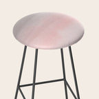 Blushing Pink & Grey Watercolor Stool Gallery Image 2