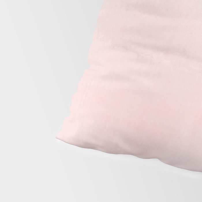 Blushing Pink & Grey Watercolor Pillow Sham Gallery Image 4