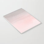 Blushing Pink & Grey Watercolor Notebook Gallery Image 3