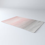 Blushing Pink & Grey Watercolor Rug Gallery Image 3