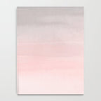 Blushing Pink & Grey Watercolor Notebook Gallery Image 4