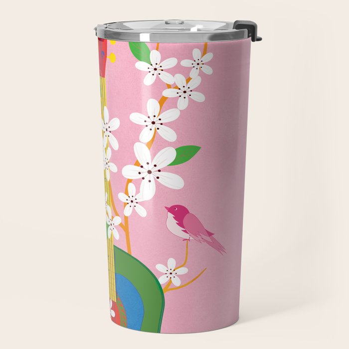Melody in Bloom 3 Travel Mug Gallery Image 2