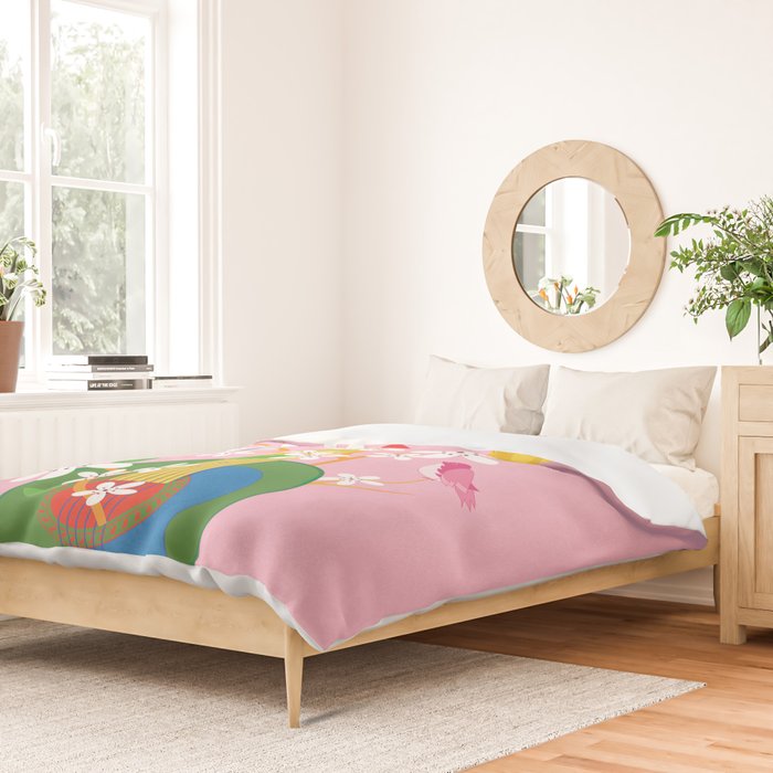 Melody in Bloom 3 Duvet Cover Gallery Image 2