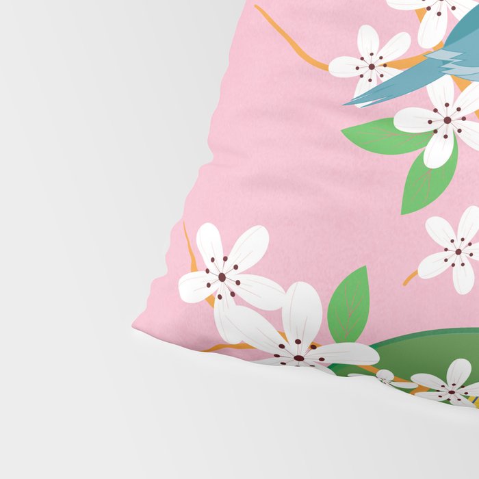 Melody in Bloom 3 Pillow Sham Gallery Image 4