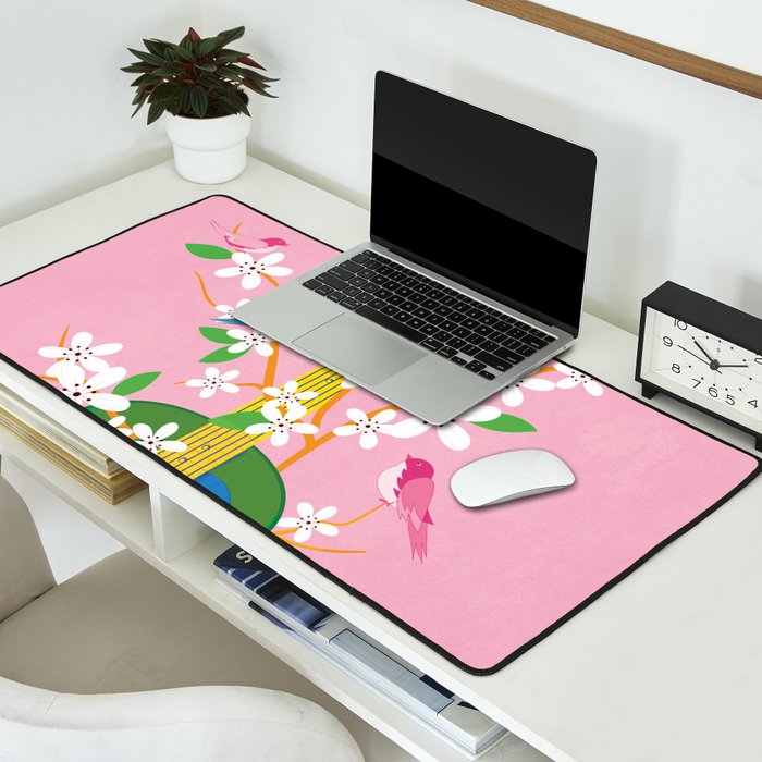 Melody in Bloom 3 Desk Mat Gallery Image 2