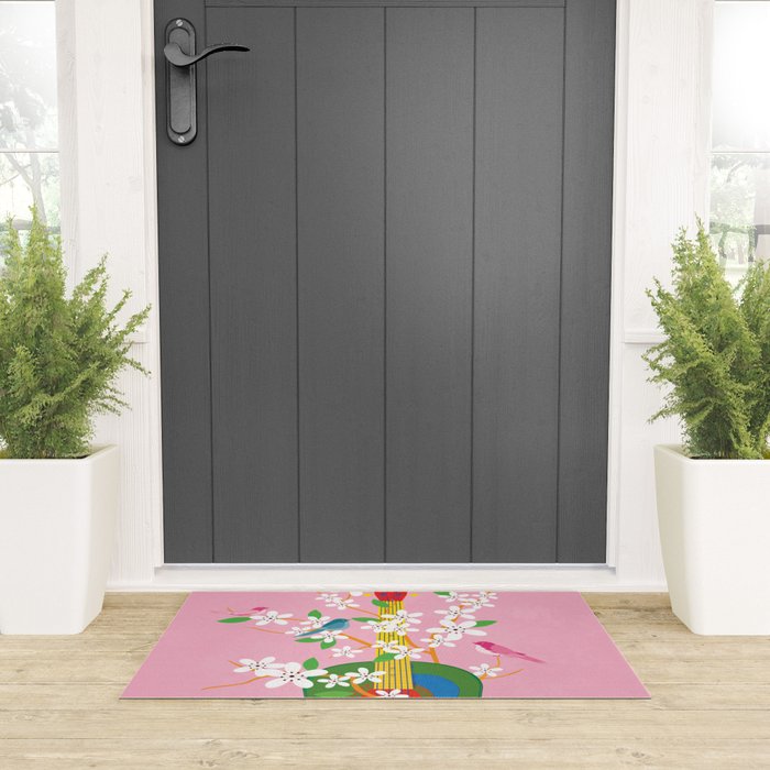 Melody in Bloom 3 Welcome Mat Gallery Image 3