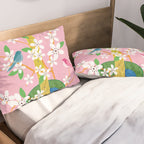 Melody in Bloom 3 Pillow Sham Gallery Image 2