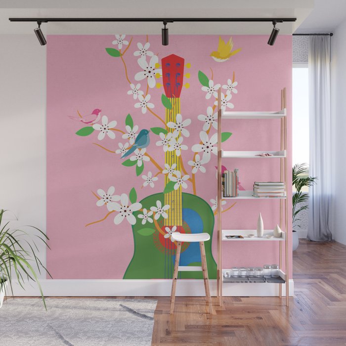Melody in Bloom 3 Wall Mural Gallery Image 1
