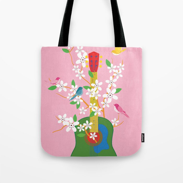 Melody in Bloom 3 Tote Bag Gallery Image 1