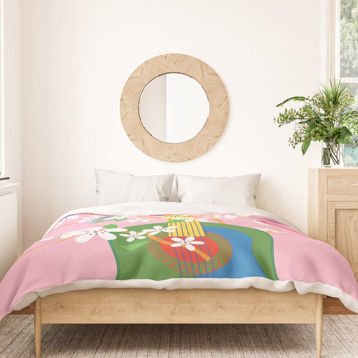 Melody in Bloom 3 Duvet Cover Gallery Image 3