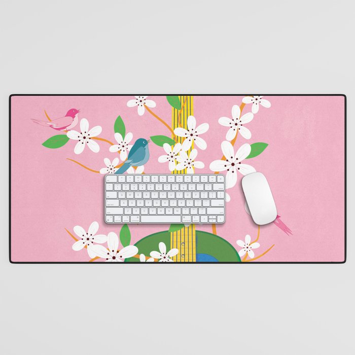 Melody in Bloom 3 Desk Mat Gallery Image 1