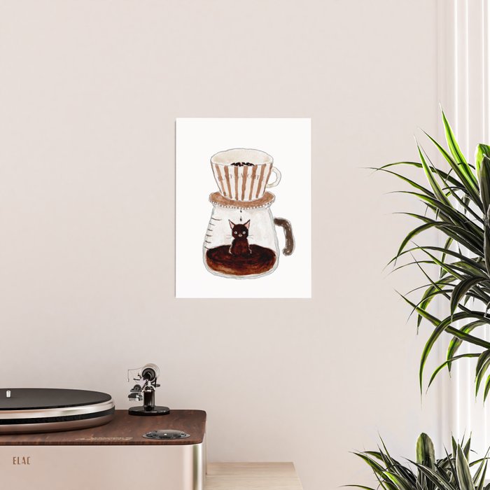 BLACK CAT COFFEE Poster Gallery Image 2