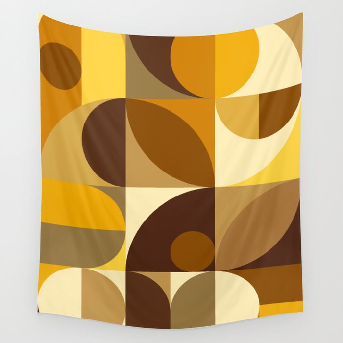Mid Century 30B Wall Tapestry Gallery Image 4