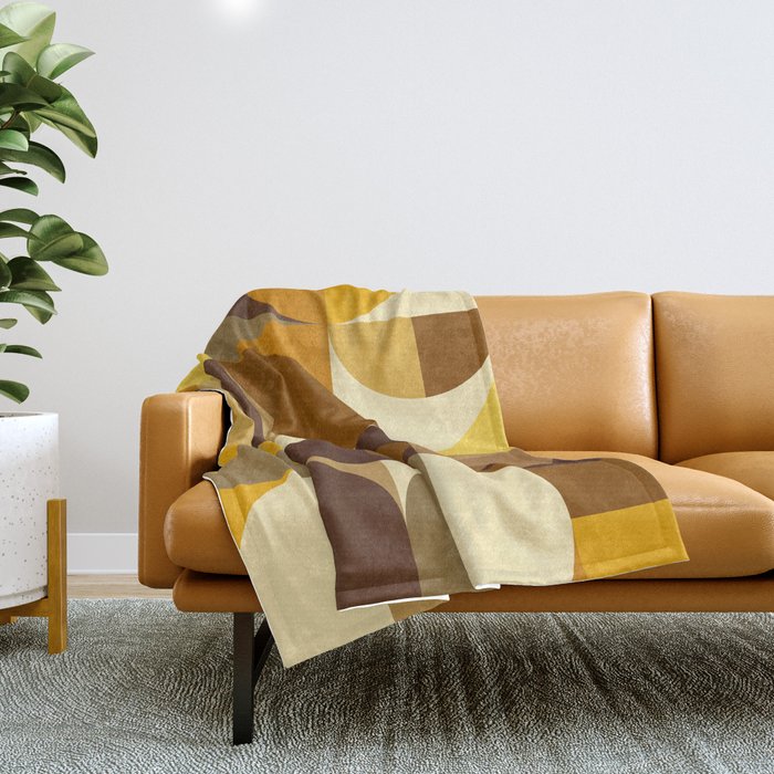 Mid Century 30B Throw Blanket Gallery Image 1