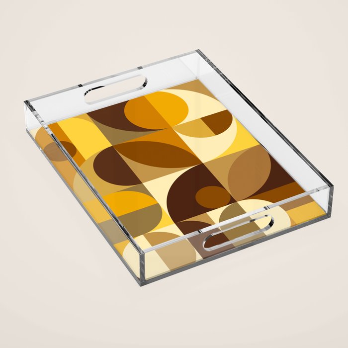 Mid Century 30B Acrylic Tray Gallery Image 1