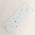 Mountain Skiers Pattern Yoga Mat Gallery Image 1